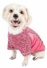 Pet Life Active Warf Speed Heathered Ultra Stretch Sport Performance Dog T-Shirt