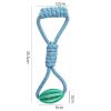 Pet Cotton Rope Hand Pull Leakage Food Ball Teeth Cleaning Toys