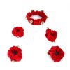 Christmas Dog Bell Decorative Set – Neck Fringe & Foot Bell Covers