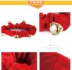 Christmas Dog Bell Decorative Set – Neck Fringe & Foot Bell Covers