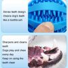 Pet Cotton Rope Hand Pull Leakage Food Ball Teeth Cleaning Toys