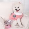 Sweet Bowknot Dog Sweater Dress Winter Warm Pet Clothes for Small Medium Large Dogs and Cats