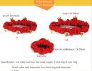 Christmas Dog Bell Decorative Set – Neck Fringe & Foot Bell Covers