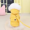 Autumn & Winter Cotton Padded Dog Clothes – Teddy Plush Corduroy, Two-Leg Pullover