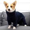 Warm Cotton Dog Coat/Sweater – Cold-Proof Winter Clothes for Medium & Large Dogs
