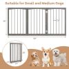 Wooden Pet Fence for Cats Small and Medium Dogs
