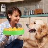 Dog Puzzle Food Feeder Slow Feeding Bowl Interactive Toy