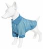 Pet Life Active Fur-Flexed Relax Stretch Wick Proof Performance Dog Polo T-Shirt