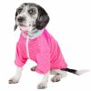 Pet Life Active Chewitt Wagassy 4-Way Stretch Performance Long Sleeve Dog T-Shirt