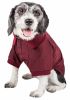 Pet Life Active Fur-Flexed Relax Stretch Wick Proof Performance Dog Polo T-Shirt