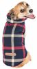 Pet Life Allegiance Plaid Insulated Dog Jacket