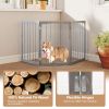 Wooden Pet Fence for Cats Small and Medium Dogs