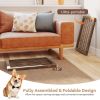 Wooden Pet Fence for Cats Small and Medium Dogs