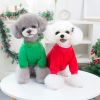 Christmas Pet Hoodie with Santa Claus Pattern – Dog