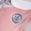 Sweet Bowknot Dog Sweater Dress Winter Warm Pet Clothes for Small Medium Large Dogs and Cats