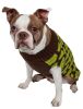 Fashion Weaved Heavy Knit Ribbed Turtleneck Dog Sweater