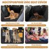 Waterproof Pet Seat Protector Dog Car Seat Cover for Back Seat