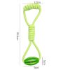 Pet Cotton Rope Hand Pull Leakage Food Ball Teeth Cleaning Toys
