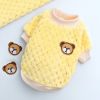 Warm Fleece Pet Clothes – Puppy Dress for Small/Medium Dogs