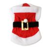 Santa Claus Dog Hoodie Christmas Outfit – Small & Medium Dog Winter Jacket