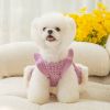Warm Thickened Autumn & Winter Dog Clothes – Bow Sweater Skirt