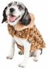 Pet Life Luxe Furpaw Shaggy Designer Dog Coat – Elegant Style