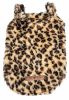 Pet Life Luxe “Poocheetah” Spotted Cheetah Pattern Mink Fur Dog Coat Jacket