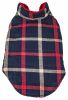 Pet Life Allegiance Plaid Insulated Dog Jacket
