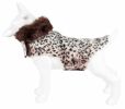 Pet Life Luxe “Furracious” Cheetah Pattern Mink Dog Coat Jacket