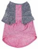Pet Life Active Hybreed 4-Way Stretch Two-Tone Performance Dog T-Shirt