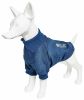 Pet Life Active Fur-Flexed Relax Stretch Wick Proof Performance Dog Polo T-Shirt