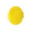 New Soft Rubber Dog Brush Comb Cat Bath Brush Rubber Glove Hair Fur Grooming Massage Brush for Dog Cats 12.3*9.7cm Dog Supplies