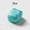 Softness Silicone Pet Brush For Dog & Cat; Dog Hair Massage Bath Brush With Shower Gel Dispenser