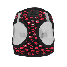 American River Choke Free Dog Harness Holiday Collection (Color: Vampire Kisses, size: X-Large)