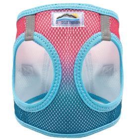 American River Choke Free Dog Harness Ombre Collection (Color: Sugar Plum, size: 2X/3X-Large)