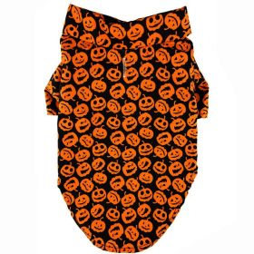 Halloween Camp Shirts (Color: Halloween Jack-o-Lanterns, size: medium)
